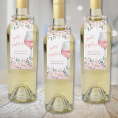 ワインフローラ誕生日パーティー ボトルネックタグ