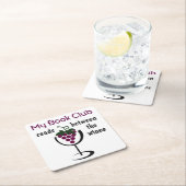 ワインブッククラブ スクエアペーパーコースター (インサイチュ)