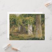 ワインブドウ付きペルゴラ（ブドウ畑の風景） カード (正面/裏面インサイチュ)