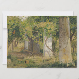 ワインブドウ付きペルゴラ（ブドウ畑の風景） カード