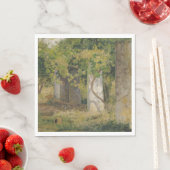 ワインブドウ付きペルゴラ（ブドウ畑の風景） スタンダードランチョンナプキン (インサイチュ)