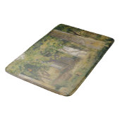 ワインブドウ付きペルゴラ(ブドウ畑の風景) バスマット (アングル)