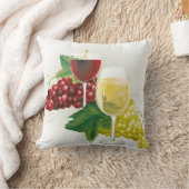 ワインブドウ装飾用クッション クッション (ブランケット)