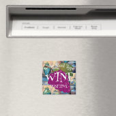 ワインブラッドタイプジンフェンデルポジティブ o ab b マグネット (インサイチュ (食洗機))