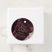 ワインブルゴーニュバラ金ゴールドアガートマーブルザデイトを保存 フェイバータグ (インサイチュ)