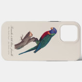 ワインボインコの雌、Trichoglossus moluccanus Case-Mate iPhoneケース (裏面 (横))