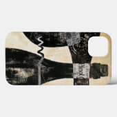 ワインボトルとグラス Case-Mate iPhoneケース (裏面 (横))