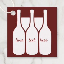 ワインボトルグラス特典カード フェイバータグ