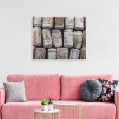 ワインボトルコルクスククローズアップフォトキャンバス キャンバスプリント (インサイチュ (リビング))