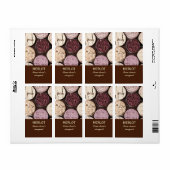 ワインボトルコルクボトルラベル ラベル (フルシート)