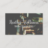 ワインボトルコレクション 名刺 (正面)