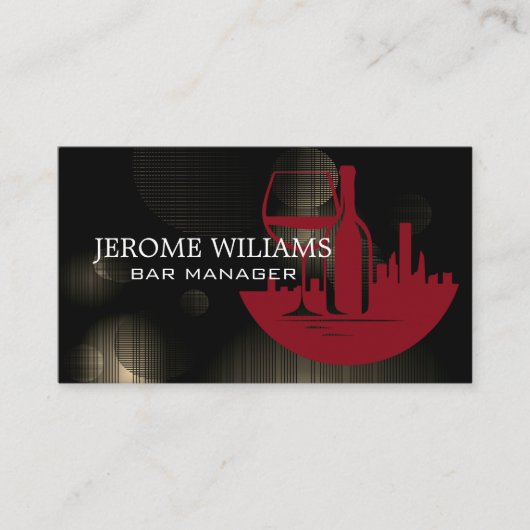 ワインボトルシティスカイライン 名刺 (正面)