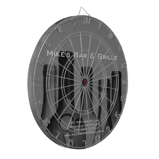 ワインボトルビジネスダーツボード ダーツボード (正面左)