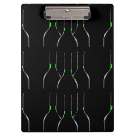 ワインボトルブラッククリップボード クリップボード