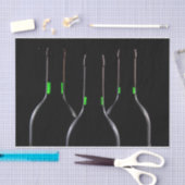 ワインボトルブラックティッシュペーパー 薄葉紙 (クラフト)