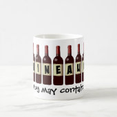 ワインボトルラインアップ：ワインを含む場合あり マグカップ (中央)