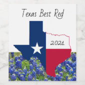 ワインボトルラベルパーソナライズされた ワインラベル (シングルラベル)