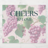 ワインボトルラベル スパークリングワインラベル (シングルラベル)