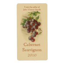 ワインボトルラベル