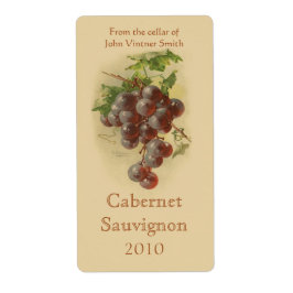 ワインボトルラベル ラベル