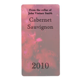 ワインボトルラベル ラベル