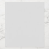 ワインボトルラベル ワインラベル (シングルラベル)