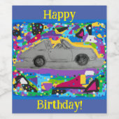 ワインボトルラベル ワインラベル (シングルラベル)