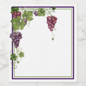 ワインボトルラベル ワインラベル (シングルラベル)