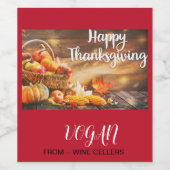 ワインボトルラベル ワインラベル (シングルラベル)