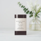 ワインボトルラベル 名刺 (スタンド正面)