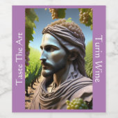 ワインボトルラベル(8.9 cm x 10.2 cm) ワインラベル (シングルラベル)