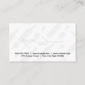 ワインボトルロゴ |ワイナリー 名刺 (裏面)