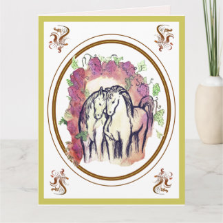 ワインボトル下 カード