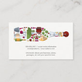 ワインボトル組成物 名刺 (裏面)