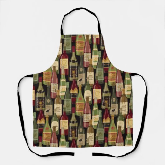 ワインボトル エプロン (正面)