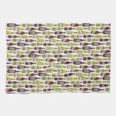 ワインボトル キッチンタオル (横)