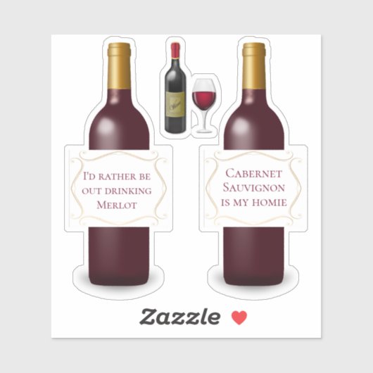 ワインボトル シール (シート)