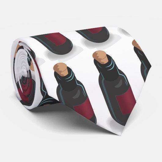 ワインボトル ネクタイ (ロール)