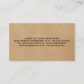 ワインボトル | バーテンダー 名刺 (裏面)