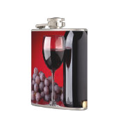 ワインボトル フラスク (左)