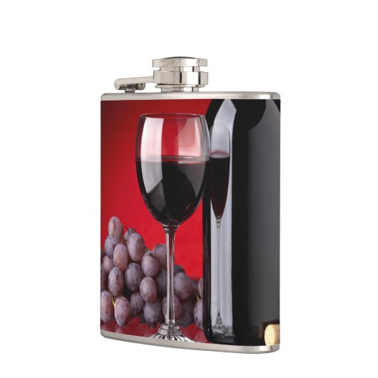 ワインボトル フラスク (左)