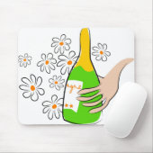ワインボトル マウスパッド (マウス)