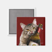 ワインボトル マグネット (正面/裏面)