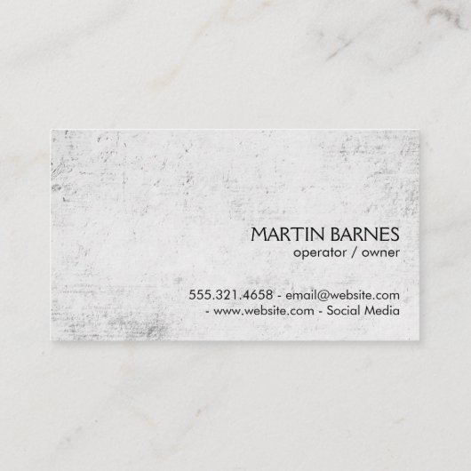 ワインボトル |レザー 名刺 (裏面)