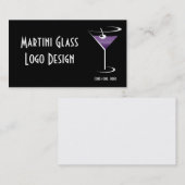 ワインボトル ロゴ 名刺 (正面/裏面)