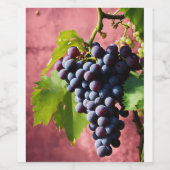 ワインボトル ワインラベル (シングルラベル)