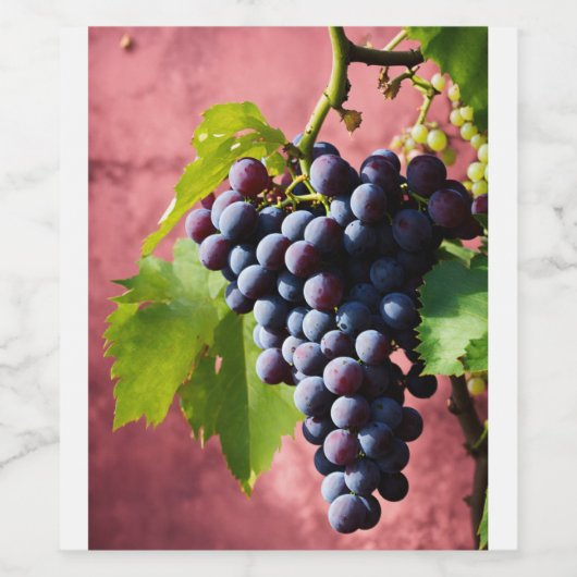 ワインボトル ワインラベル (シングルラベル)