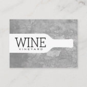 ワインボトル 名刺 (正面)