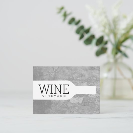 ワインボトル 名刺 (スタンド正面)