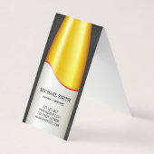 ワインボトル 名刺 (正面)